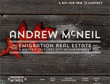 Tablet Screenshot of emigrationrealestate.com